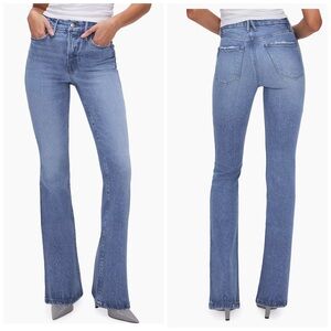 Good American • Good High Rise Classic Boot-Cut Jeans